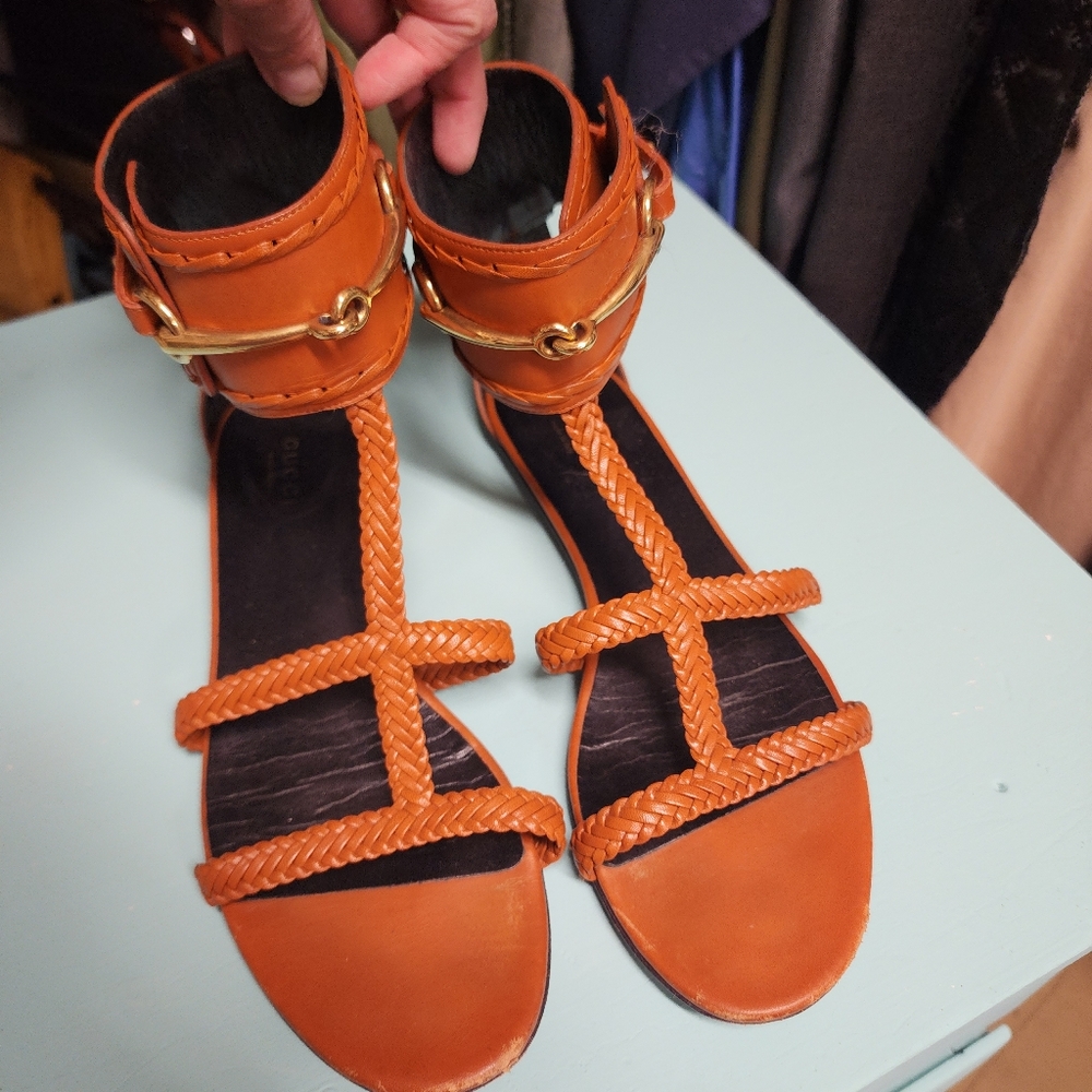 Gucci gladiator sandals